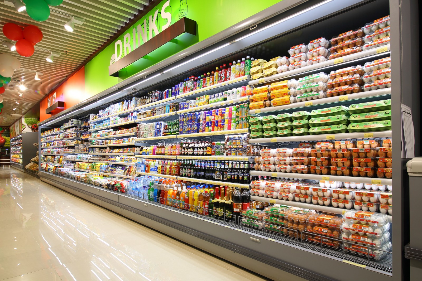 Hudson multideck for beverages and dairy
